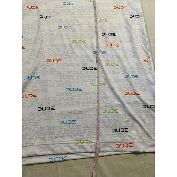 Waggle Men's 2XL Performance Golf Polo Shirt "DUDE" print EUC - Picture 4 of 6